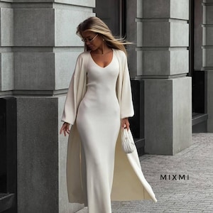cotton knit lounge dresses Lounging Dress plisse dress