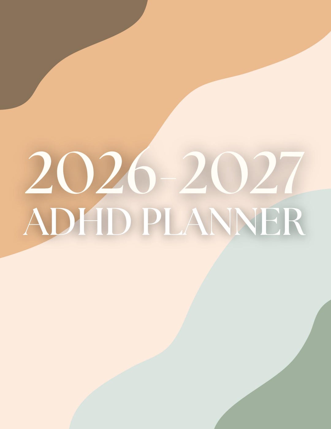 2026–2027 ADHD Planner Printable | Focus & Executive Function Planner ...