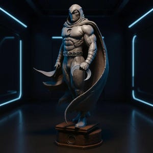 Moon Knight STL 3D Print Model