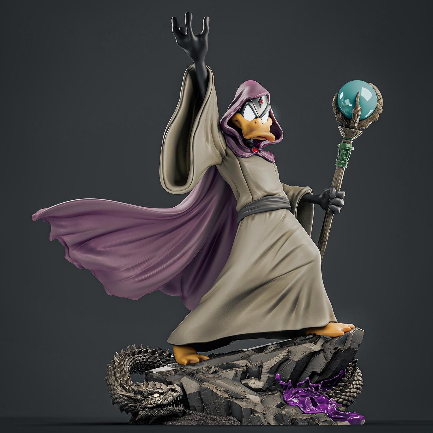 Daffy duck statue - Etsy 日本