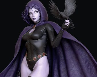 Raven STL 3D Print Model