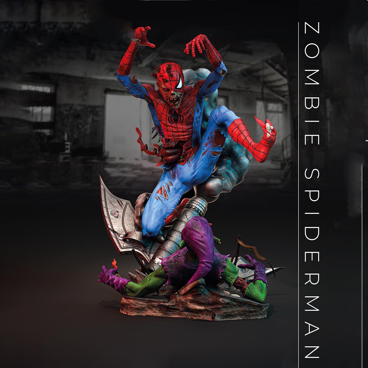 Zombie spiderman - Etsy 日本