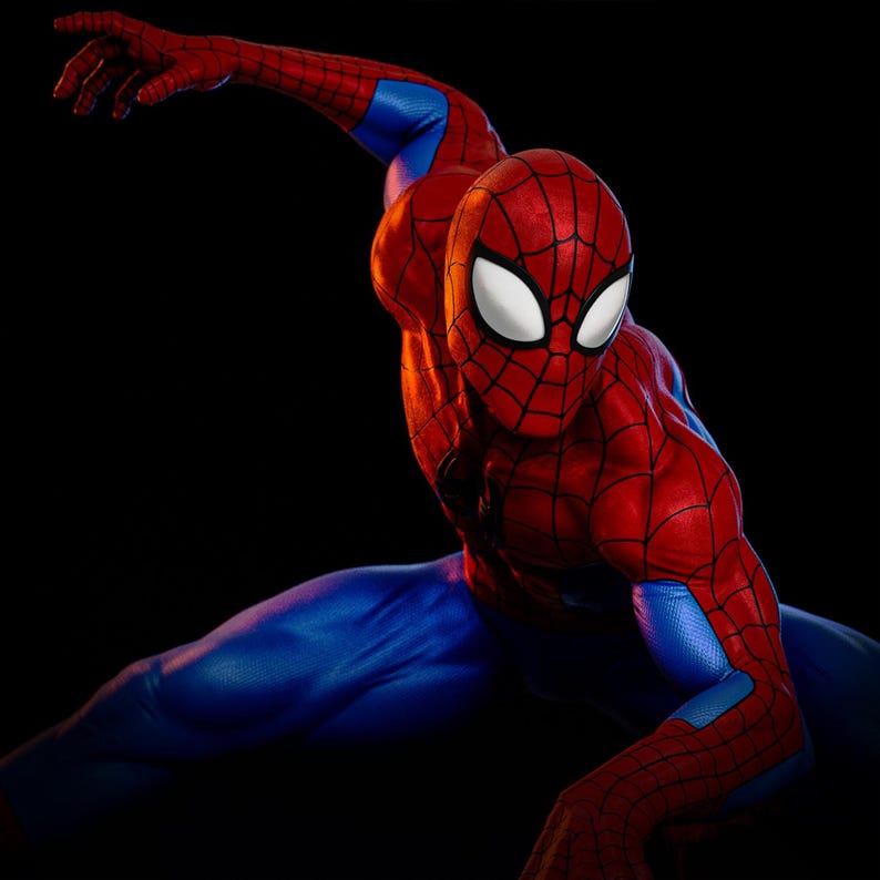 Spiderman Classic STL 3D Print Model - Etsy