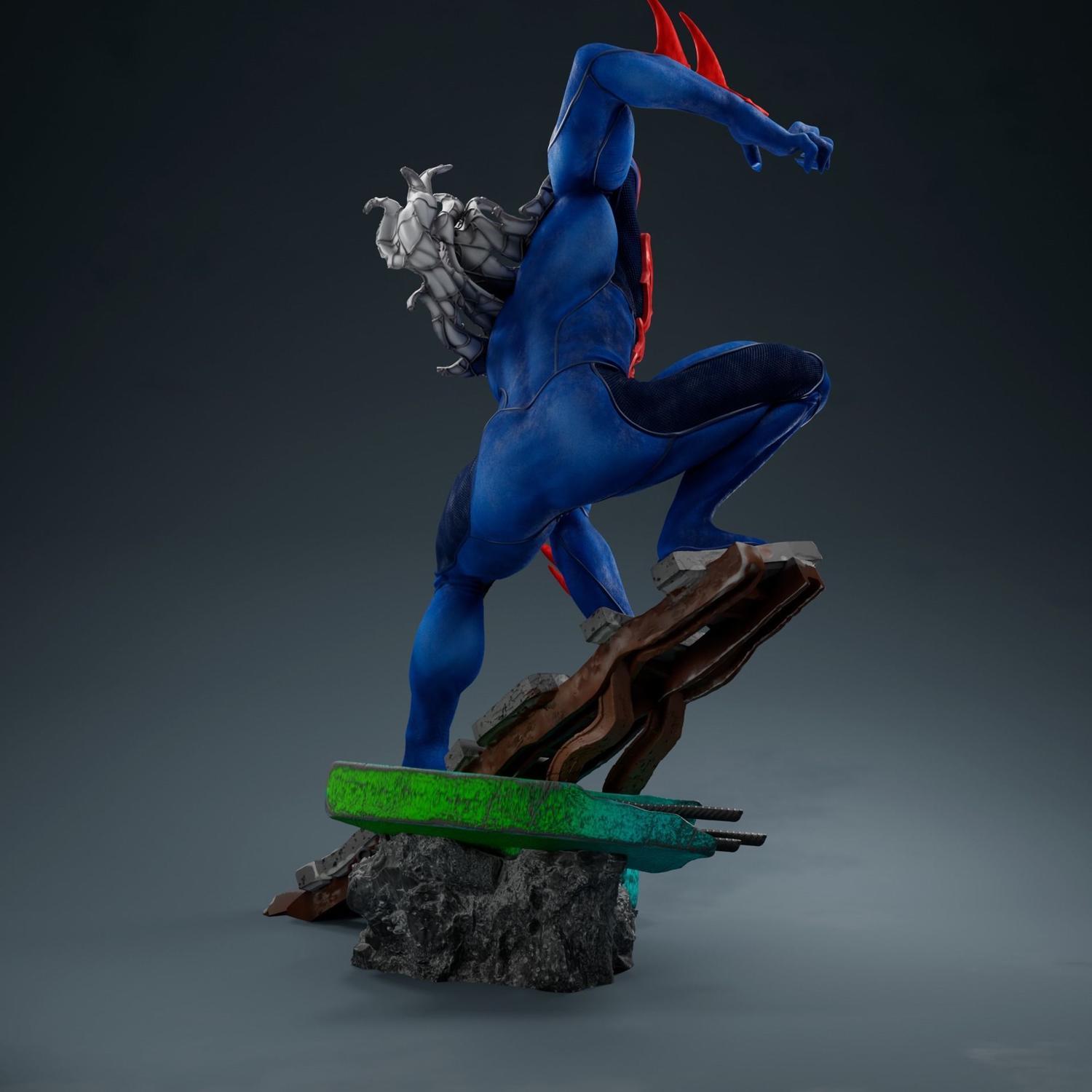 Spider-man 2099 STL 3D Print Model - Etsy