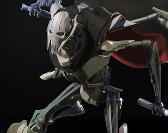 General Grievous STL 3D Print Model