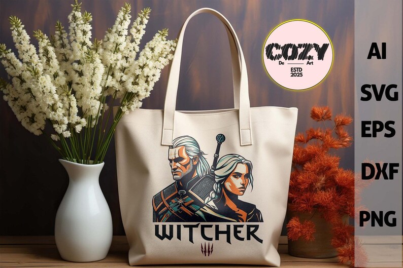 Witcher Svg Bundle, Geralt of Rivia Svg, White Wolf Svg, Witcher Logo ...