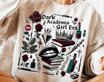 Dark Academia PNG, Gothic Romance png, Fantasy Book Design, Bookish Apparel, Book Lover Gifts, Dark Romance png, Dark Romance Trope