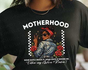 黒人女性の母性 PNG、母の日 PNG、黒人のお母さん PNG、アフロの PNG 女性、黒人少女の魔法（デジタル昇華）