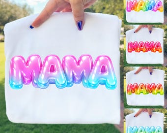 グミママpng、ママバンドル、MAMA 3D png、母の日昇華デザイン、キャンディクリップアート、ママの誕生日Tシャツ、デジタルダウンロード