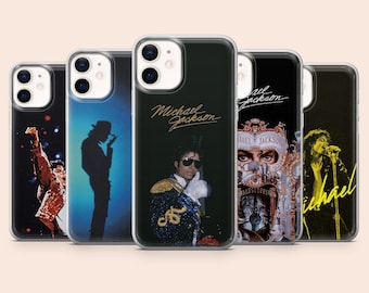 Michael Jackson Phone Case Thriller Singer Cover for iPhone 17Pro, 16, 15, 14, 13, 12, Samsung S26, S25, S24, S23, A16, A56, Pixel 10A, 9Pro
