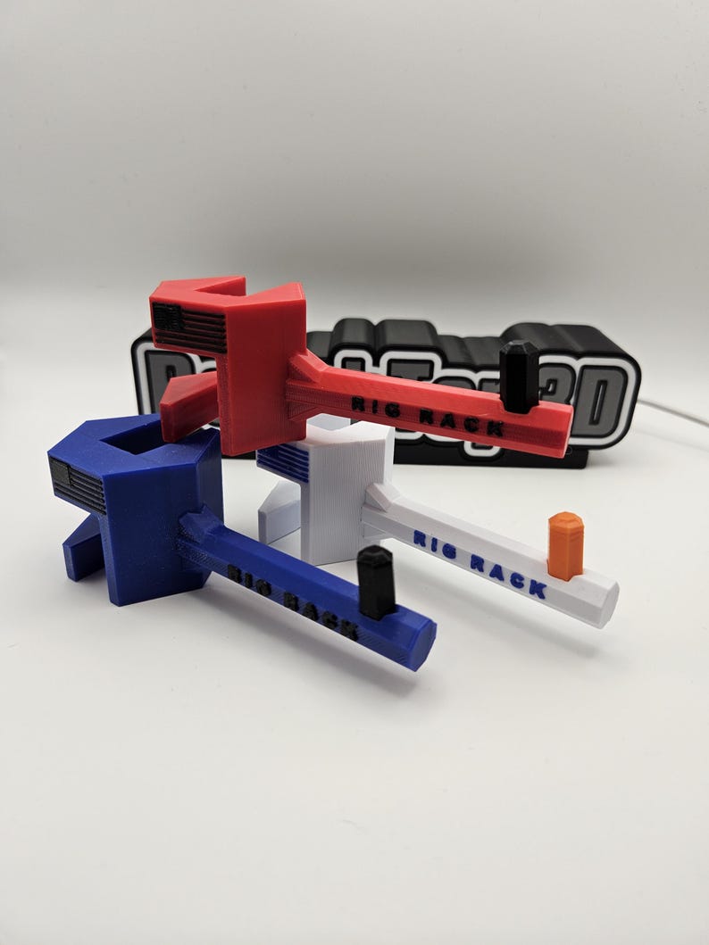 Rig Rack With Flag - Hard Hat Hanger - Etsy