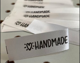 handmade tags labels for handmade goods