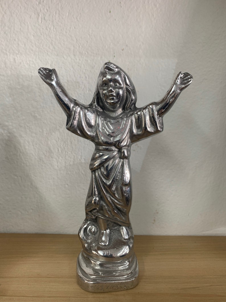 Divine Baby Jesus made of Pewter image 0