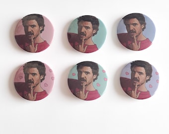 Choose Your Pedro Pascal Button Pin • Pinback