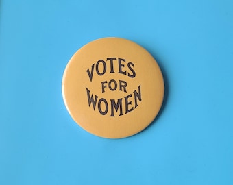 Votes for Women Vintage Button Pinbacks Reproductions • Button Pins