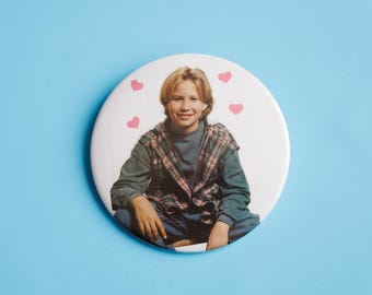 Vintage Inspired JTT Button Pin
