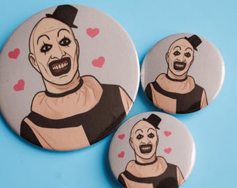 Horror Movie Button Pinbacks • Button Pins
