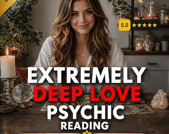 Deep Love Psychic Reading, Soulmate Connection, Twin Flame Insight, Relationship Guidance