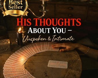 His Thoughts Tarot Reading, Unspoken Feelings, Hidden Intentions, Psychic Love Secrets (Same Hour)