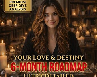 6 Month Love Destiny Roadmap Reading, Detailed Relationship Timeline Psychic Insight, Future Lover Predictions, Karmic Connection Same Hour