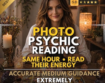Photo Psychic Reading | Same Hour Love Energy Guidance (No Contact)