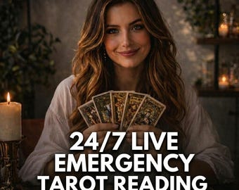 24/7 Tarot Reading, Urgent Tarot Reading, Same Day Psychic Reading, Love Reading, Career Reading, Future Prediction, Personalized Tarot PDF