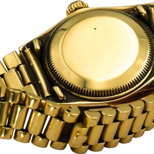 Rolex President Vintage 18k Yellow Gold Lady-Datejust Automatic Watch Ref. 6917