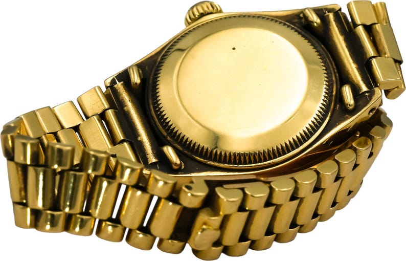 Rolex President Vintage 18k Yellow Gold Lady-Datejust Automatic Watch Ref. 6917