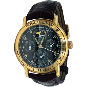 Audemars Piguet 18k Rose Gold Equation of Time Caracas Watch Ref 85652