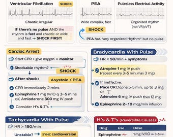 2025 AHA ACLS-leverantörsmanual + EXAM-studieguide (100 % godkänd)