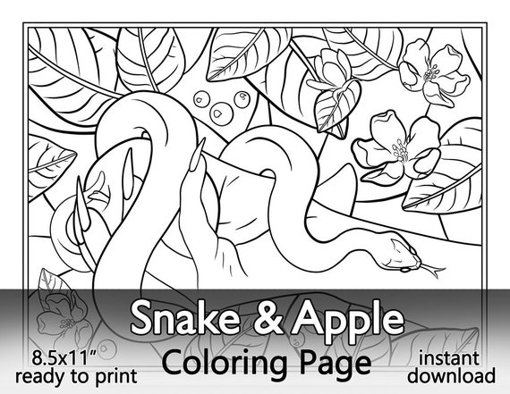 Python Coloring Pages