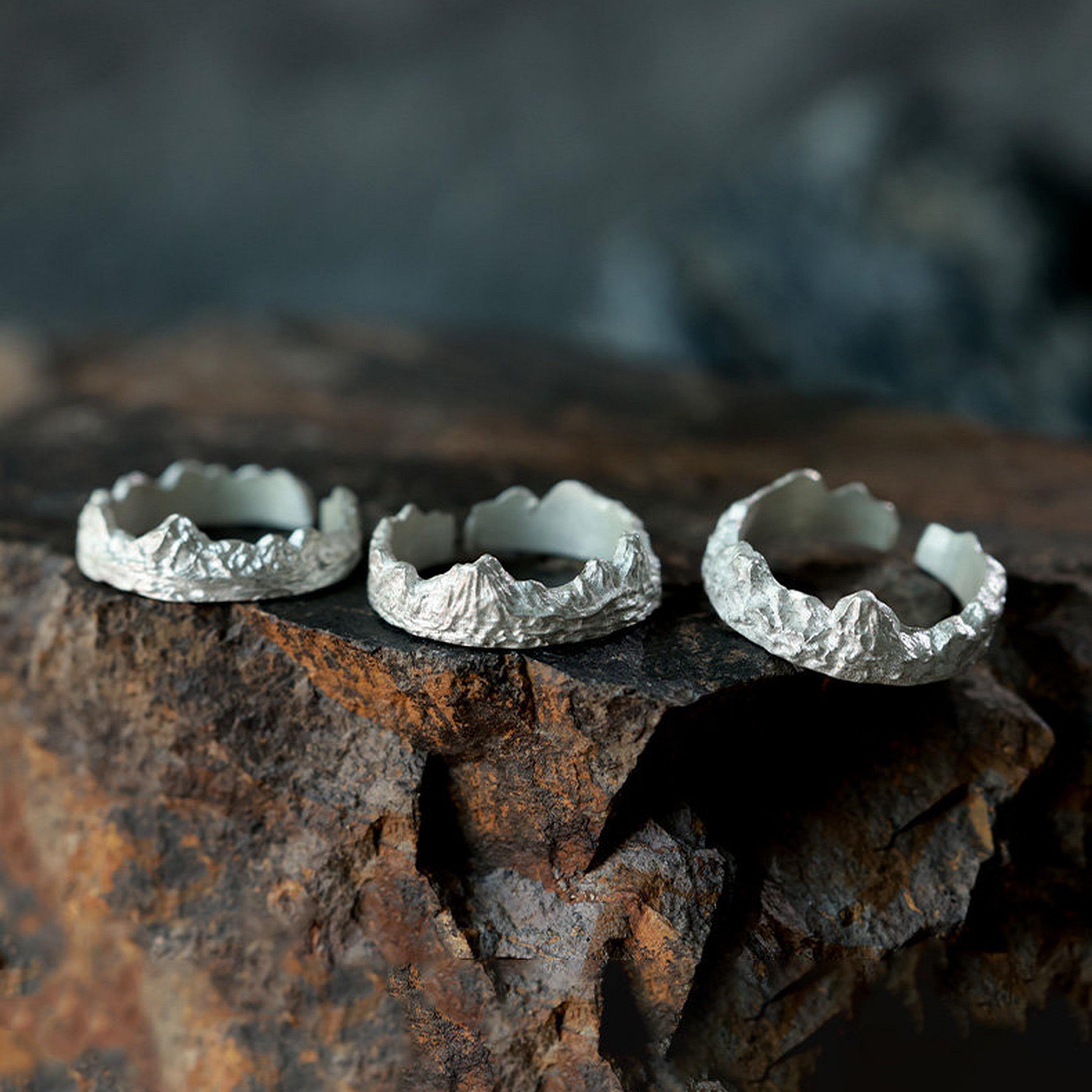 Mount Fuji Mens Ring - Etsy
