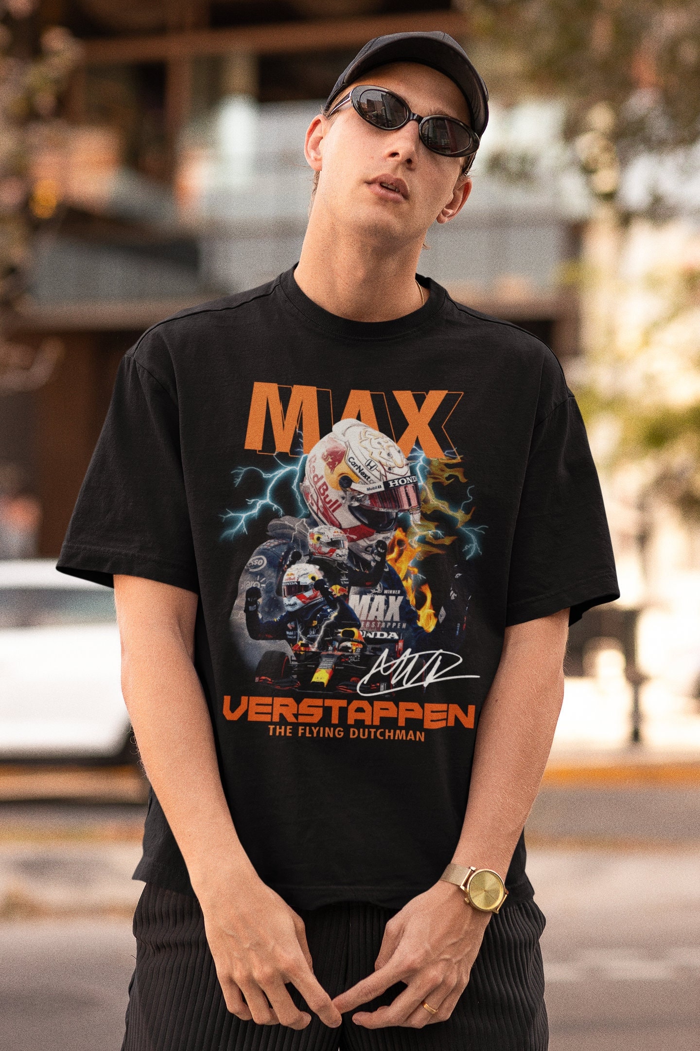 Max Verstappen Graphic T-Shirt - Red Bull Racing
