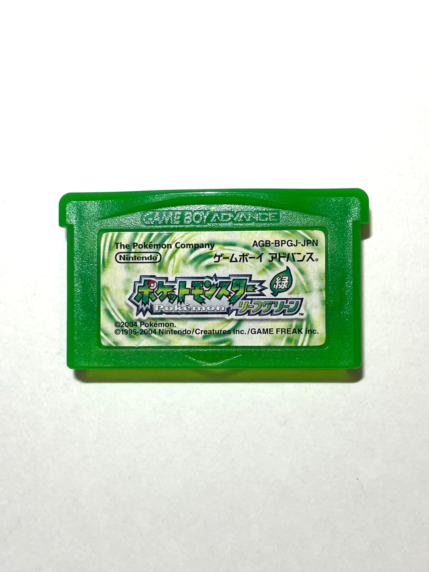 Pokémon Leafgreen Japanese Version – Gameboy Advance – Tested 