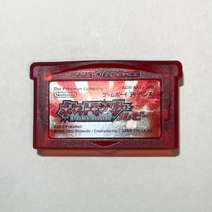 Pokémon Ruby Japanese Version – Gameboy Advance – Tested & Working