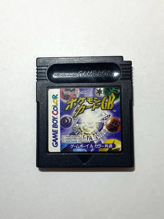 Pokémon Trading Card Game Japanese Version – Gameboy Colour – Tested & Working