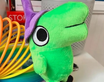 Smiling Friends Glep Plushie - Quirky Birthday Gift plush toy