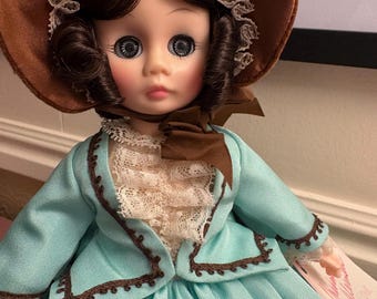 Madame Alexander Melanie Doll #1386 • 11 Inch Vintage 1980s Collectible (Box Tag)