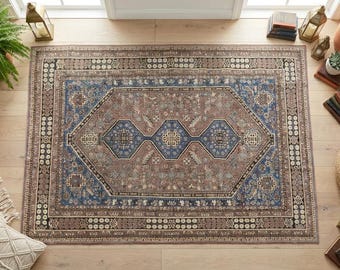 8.2 x 11.3 ft Vintage Middle Eastern Wool Rug