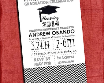 nurse graduation party invitation chalkboard style 4x6 or 5x7 etsy