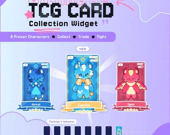Ultimate TCG Card Chat Game For StreamElements | Collect, Trade & Fight | Blind Box • Twitch • Youtube