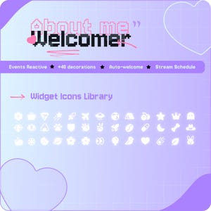 Widget de bienvenue « À propos de moi » pour StreamElements | Popup réactif aux événements | Déclenchement automatique + commande de chat | Twitch et OBS image 6