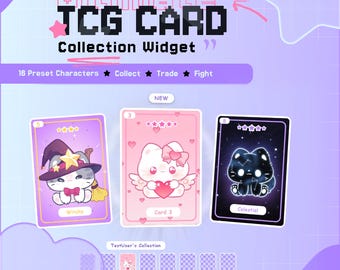 Ultimate TCG Card Chat Game For StreamElements | Collect, Trade & Fight | Blind Box • Twitch • Youtube