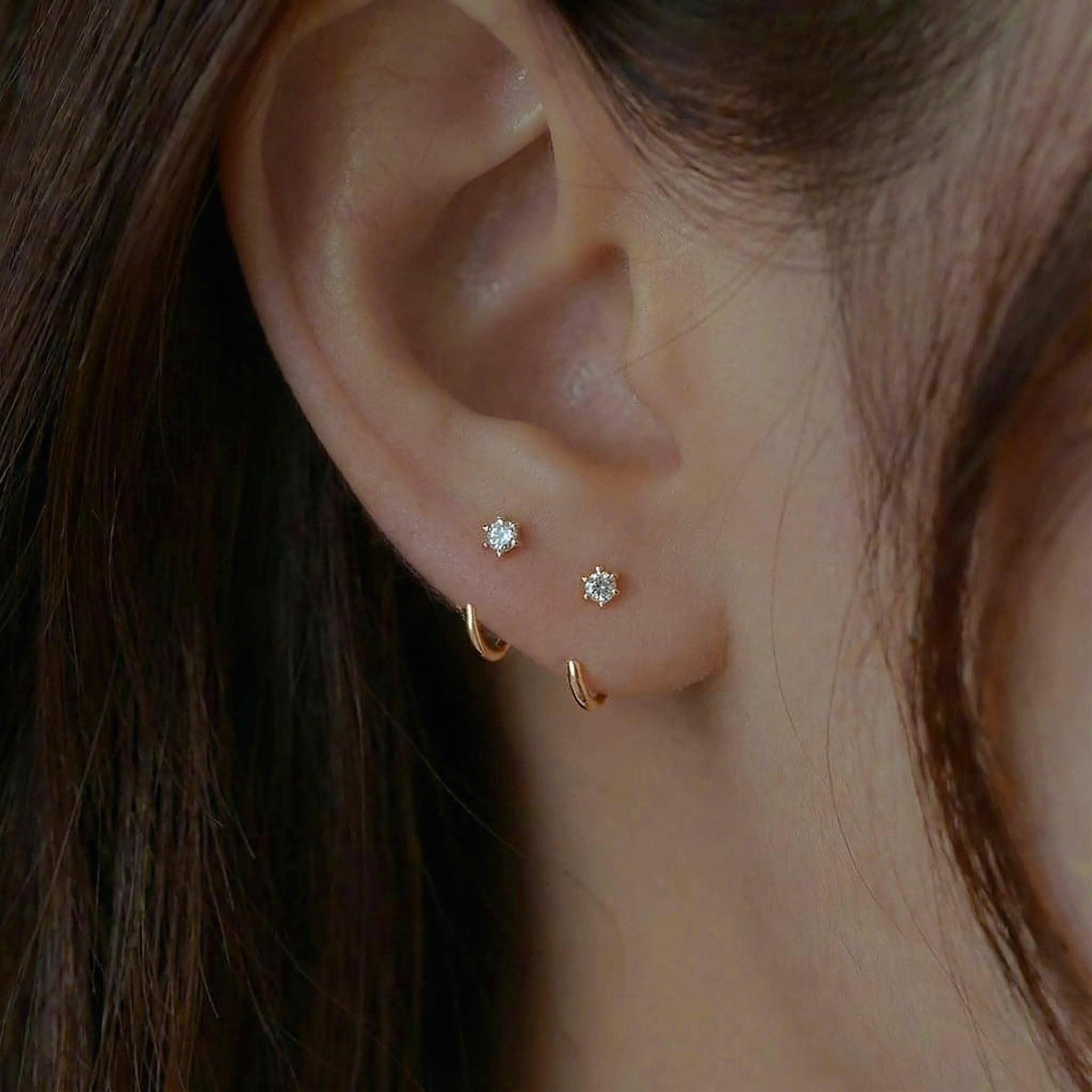 Montatura per orecchini a forma di libellula in argento sterling: forniture per gioielli con castone fai da te - Italia