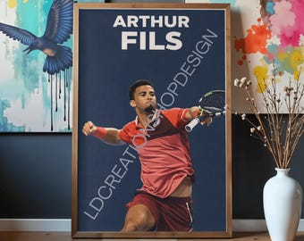 Arthur Fils Poster