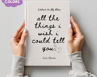 Personalized Grief Journal for Loss of Mom, Memorial Notebook, Mama Remembrance Keepsake, Sympathy Gift