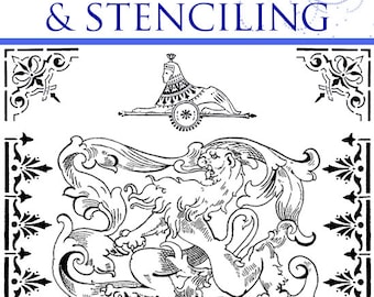 A Guide To TAPESTRY PAINTING and STENCILING 300 Stencil Pattern Designs For All Crafting Hobbies and Projects Printable Instant Download