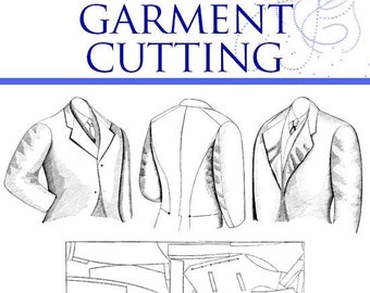 Illustrated Practical Hints on GARMENT CUTTING ~ Drafting Etiquette Cutting making Alterations 168 Pages Printable Instant Download
