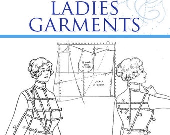 CUTTING and MAKING Ladies GARMENTS Design Victorian Theatre Costume Dresses Printable or Read on Your iPad or Tablet Instant Download