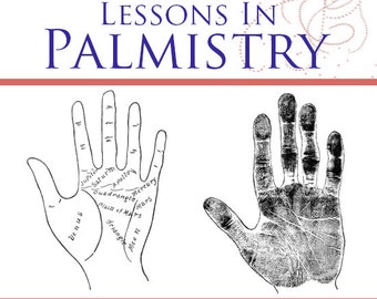 Illustrated LESSONS IN PALMISTRY Studies Of The Eye and Planetary Influences 92 Pages Printable Instant Download